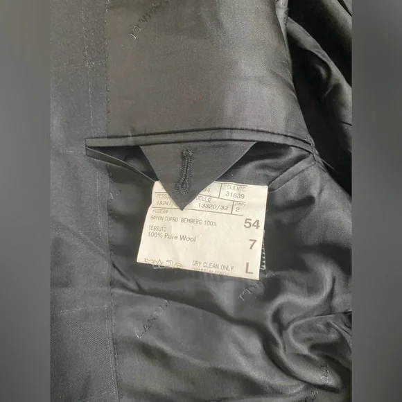 CANALI Blazer (44, Black, Wool) - Picture 4 of 4